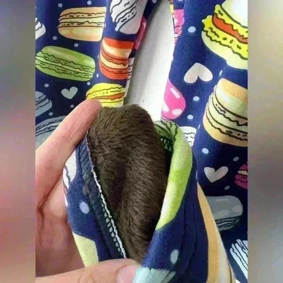 BNWT Just Cozy Leggings Macaroon XS-S - Picture 8 of 8